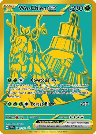 Wo-Chien ex (240) [SV Paldean Fates] Holofoil - Hyper Rare