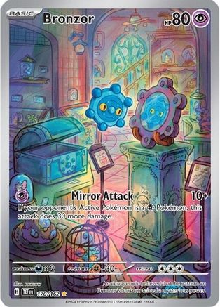 Bronzor (170/162) [SV05 Temporal Forces] Holofoil - Illustration Rare