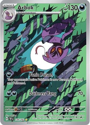 Arbok (176/162) [SV05 Temporal Forces] Holofoil - Illustration Rare