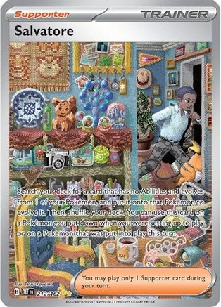 Salvatore (212/162) [SV05 Temporal Forces] Holofoil - Special Illustration Rare