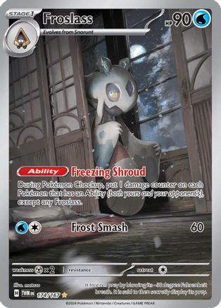 Froslass (174/167) [SV06 Twilight Masquerade] Holofoil - Illustration Rare