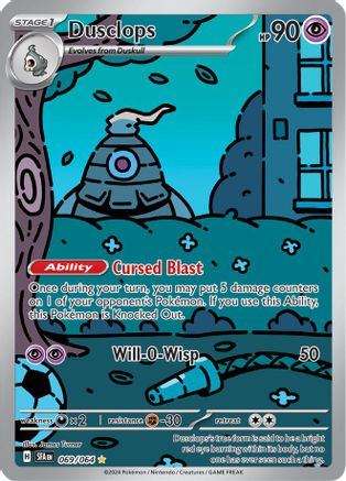Dusclops (069/064) [SV Shrouded Fable] Holofoil - Illustration Rare