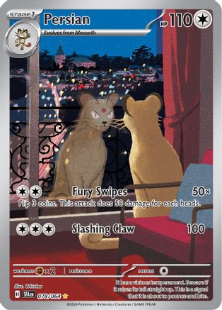 Persian (078/064) [SV Shrouded Fable] Holofoil - Illustration Rare