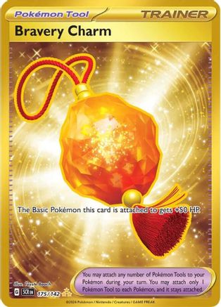 Bravery Charm (175) [SV07 Stellar Crown] Holofoil - Hyper Rare