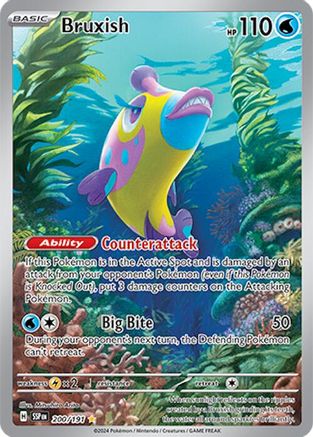 Bruxish (200/191) [SV08 Surging Sparks] Holofoil - Illustration Rare