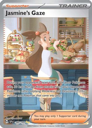 Jasmine's Gaze (245/191) [SV08 Surging Sparks] Holofoil - Special Illustration Rare