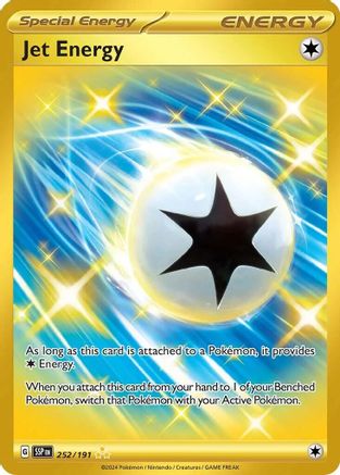 Jet Energy (252) [SV08 Surging Sparks] Holofoil - Hyper Rare