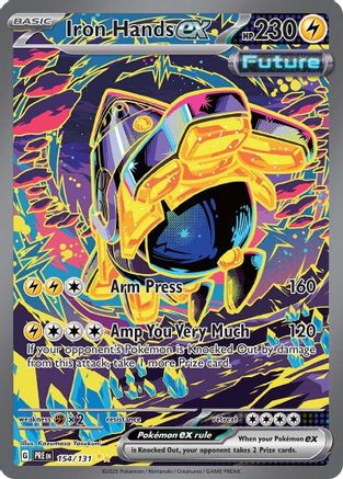 Iron Hands ex (154/131) [SV Prismatic Evolutions] Holofoil - Special Illustration Rare