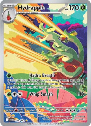 Hydrapple (188/182) [SV10 Destined Rivals] Holofoil - Illustration Rare