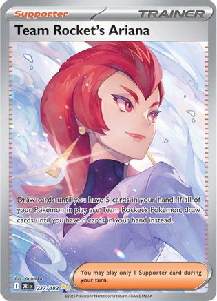 Team Rocket's Ariana (237/182) [SV10 Destined Rivals] Holofoil - Special Illustration Rare