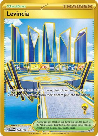 Levincia (244) [SV10 Destined Rivals] Holofoil - Hyper Rare