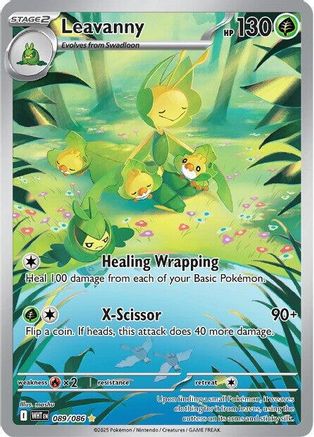 Leavanny (089/086) [SV White Flare] Holofoil - Illustration Rare