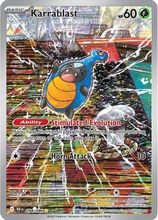 Karrablast (094/086) [SV Black Bolt] Holofoil - Illustration Rare