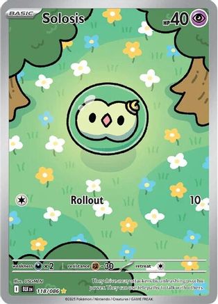 Solosis (118/086) [SV Black Bolt] Holofoil - Illustration Rare