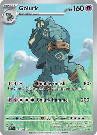 Golurk (123/086) [SV Black Bolt] Holofoil - Illustration Rare