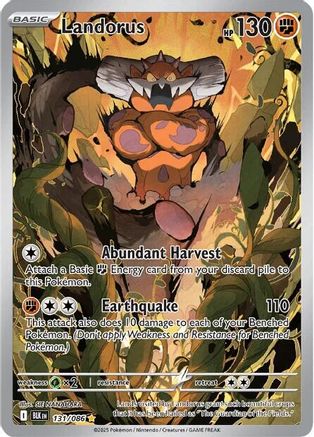 Landorus (131/086) [SV Black Bolt] Holofoil - Illustration Rare