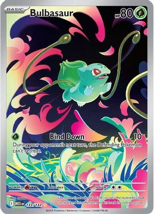 Bulbasaur (133/132) [ME01 Mega Evolution] Holofoil - Illustration Rare