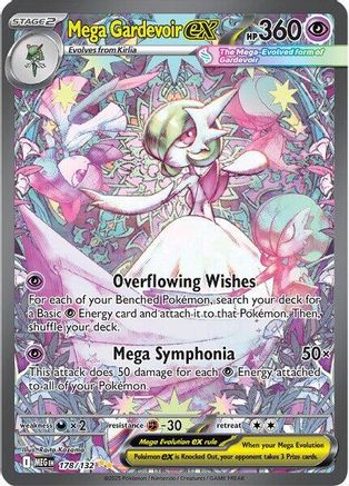 Mega Gardevoir ex (178/132) [ME01 Mega Evolution] Holofoil - Special Illustration Rare