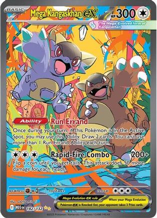 Mega Kangaskhan ex (182/132) [ME01 Mega Evolution] Holofoil - Special Illustration Rare
