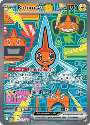 Rotom ex (126/094) [ME02 Phantasmal Flames] Holofoil - Special Illustration Rare