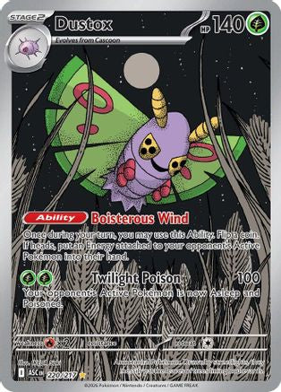 Dustox (220/217) [ME Ascended Heroes] Holofoil - Illustration Rare