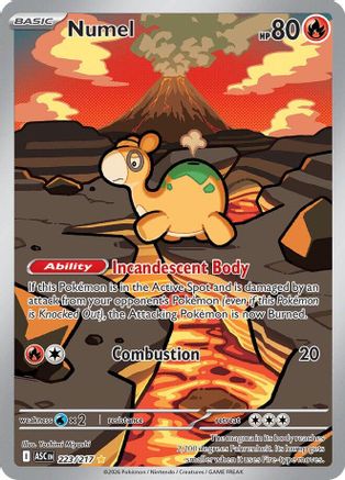 Numel (223/217) [ME Ascended Heroes] Holofoil - Illustration Rare