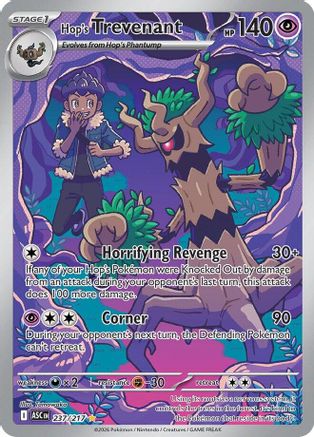 Hop's Trevenant (237/217) [ME Ascended Heroes] Holofoil - Illustration Rare