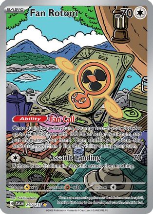 Fan Rotom (250/217) [ME Ascended Heroes] Holofoil - Illustration Rare