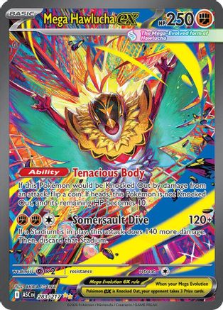 Mega Hawlucha ex (283/217) [ME Ascended Heroes] Holofoil - Special Illustration Rare