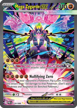 Mega Zygarde ex (120/088) [ME03 Perfect Order] Holofoil - Special Illustration Rare